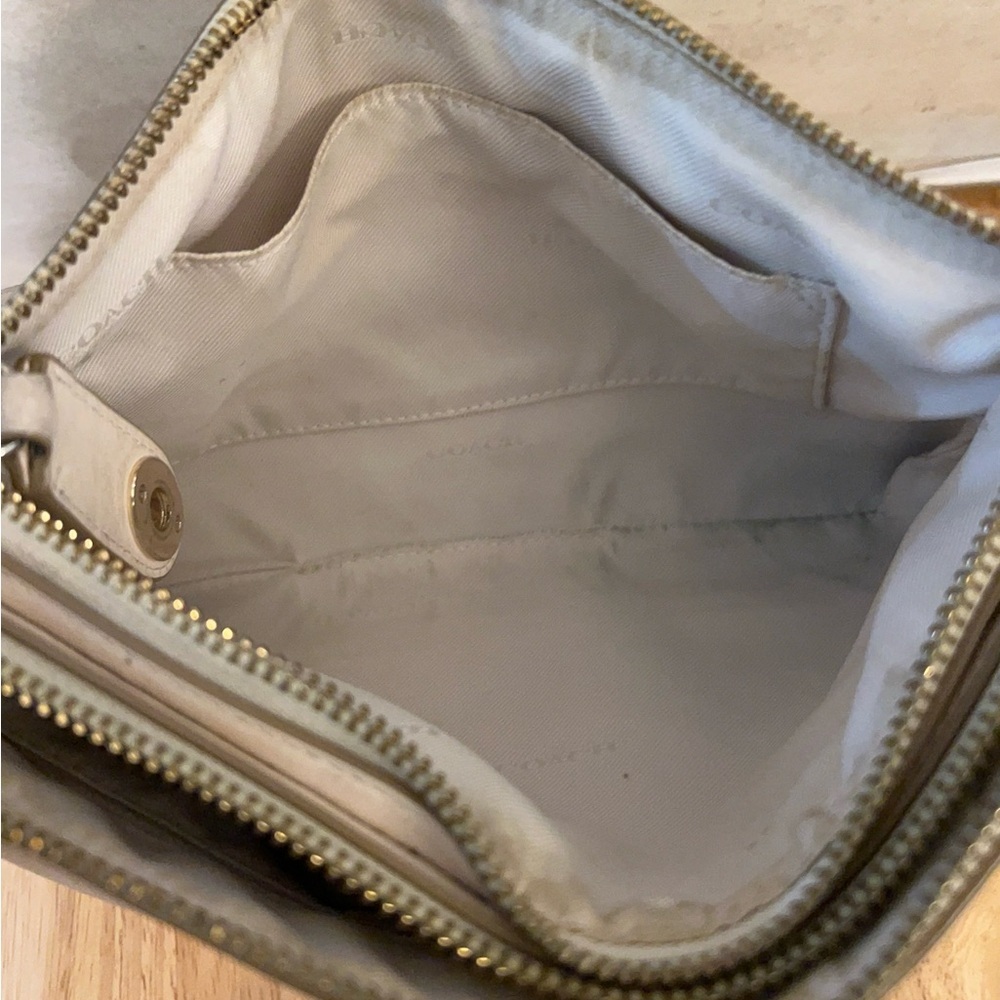 Coach Crosby Double Zip Smooth Calf Leather Crossbody - Picture 10 of 16